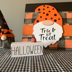 Halloween Gnome Decor